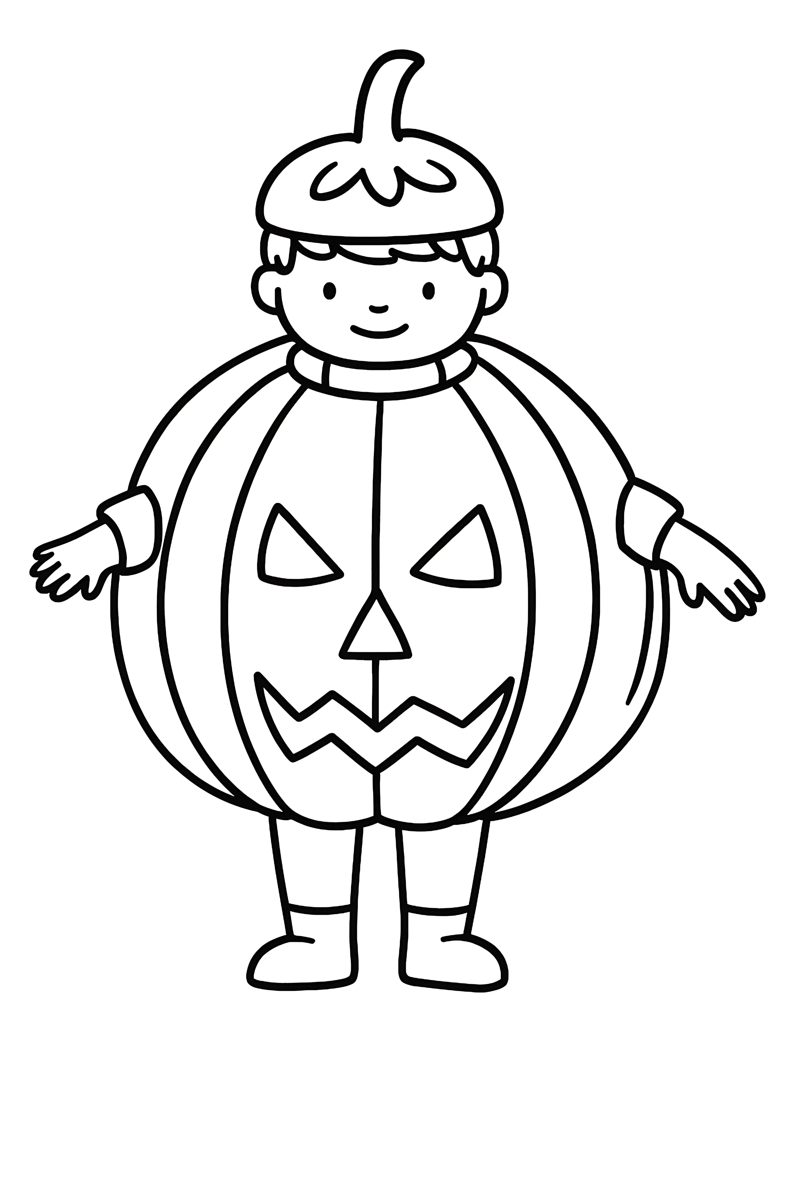 Pumpkin Costume Halloween